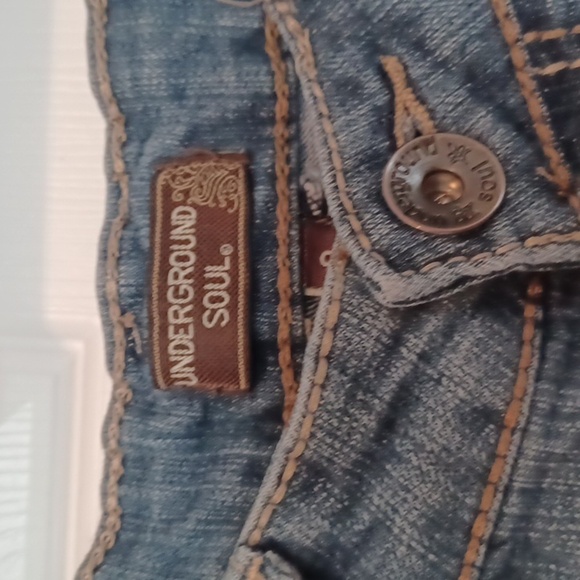 💙🏍Women's Blue Jeans Cute Pockets - Picture 7 of 15